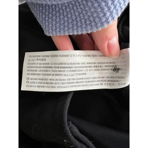 Abercrombie & Fitch Women's Seamless One Shoulder Sleeveless Bodysuit Black SZ M - Picture 11 of 11